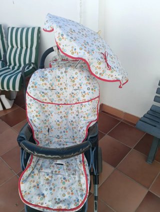 Colcha Carro Verano + Bolso y Sombrilla