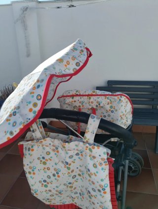 Colcha Carro Verano + Bolso y Sombrilla
