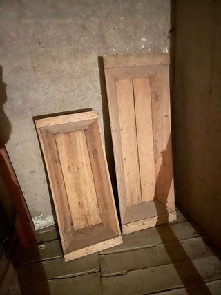 Artesas de madera rústicas