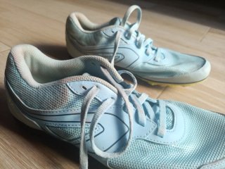 Zapatillas Atletismo Clavos Azul/Gris