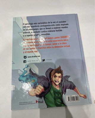 Libro el rubius comic virtual hero  como nuevo