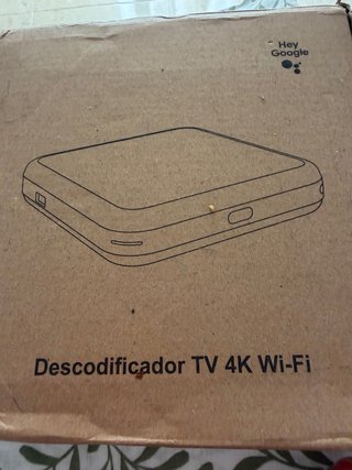 Decodificador TV 4K Wi-Fi Google