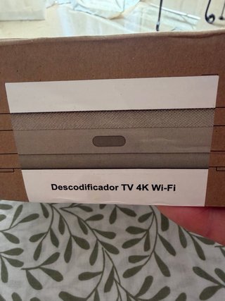 Decodificador TV 4K Wi-Fi Google