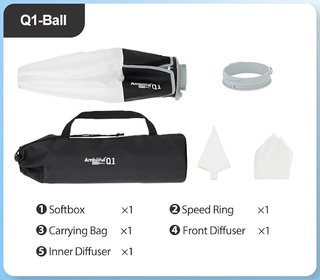 Softbox Ambitful Q1 Bola 12 NUEVO