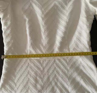 Vestido Carolina Herrera Blanco Talla XXS