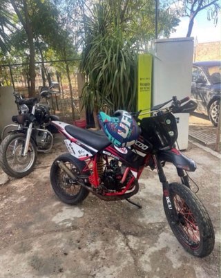 Rieju RR Motocross Negra y Roja