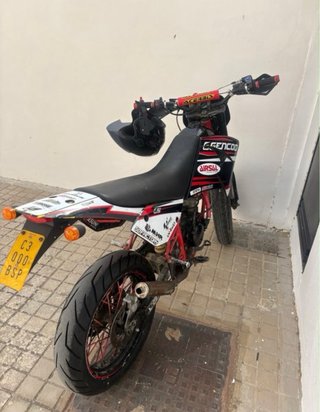 Rieju RR Motocross Negra y Roja