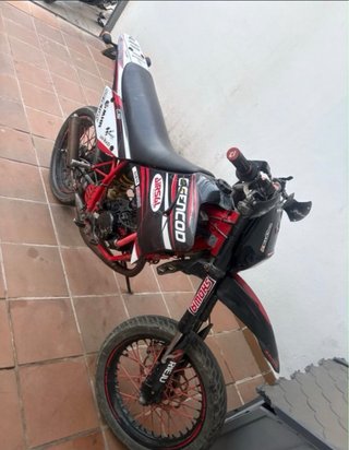 Rieju RR Motocross Negra y Roja