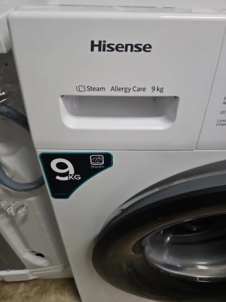 Lavadora Hisense 9kg Blanca