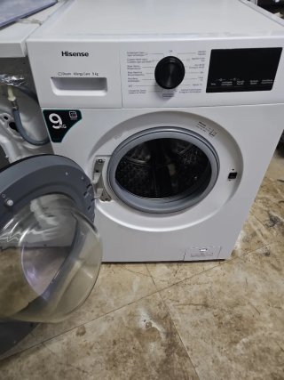 Lavadora Hisense 9kg Blanca