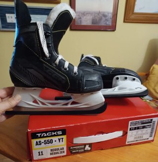 Patines de Hockey Hielo para niño CCM Tacks AS-550