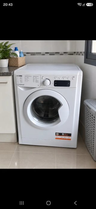 Lavadora Indesit Blanca