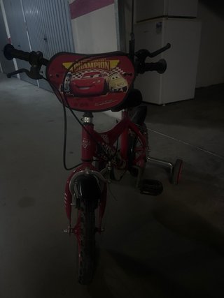 Bicicleta infantil Cars