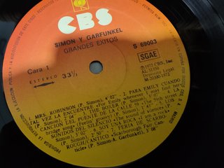 Simon & Garfunkel Greatest Hits LP 1972
