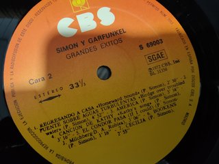 Simon & Garfunkel Greatest Hits LP 1972