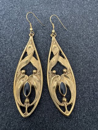 Pendientes Vintage Estilo Art Nouveau