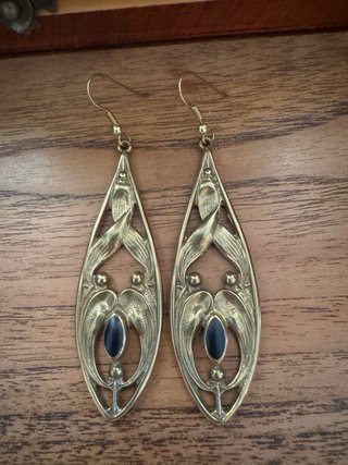 Pendientes Vintage Estilo Art Nouveau