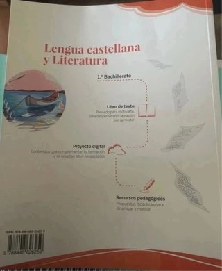 Libro lengua y literatura 1º Bachillerato
