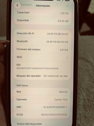 iPhone 14 Plus Blanco