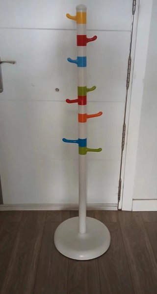 Perchero de pie Ikea multicolor