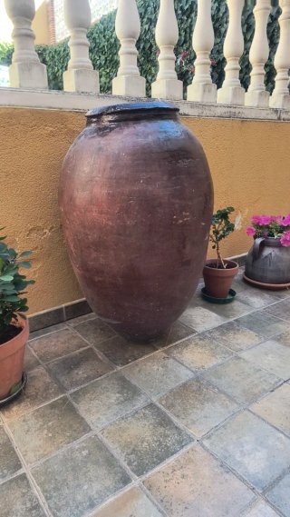 Tinaja de Barro Antigua 95cm