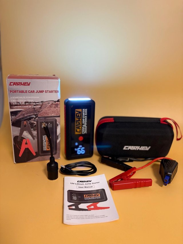 Arrancador CARHEV 5000A Power Bank