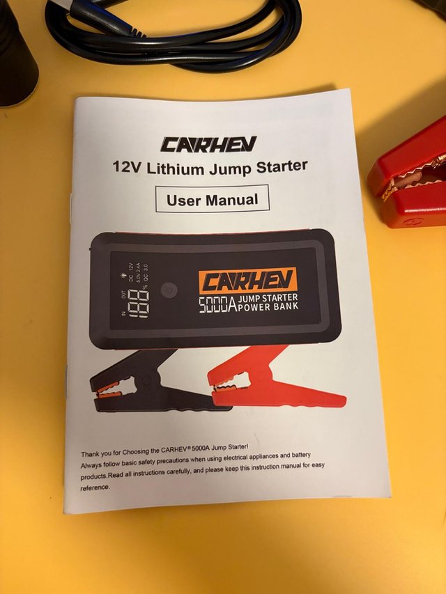 Arrancador CARHEV 5000A Power Bank