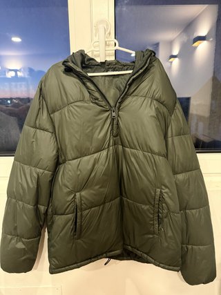 Abrigo Zara Hombre Talla XL Verde nueva sin etique