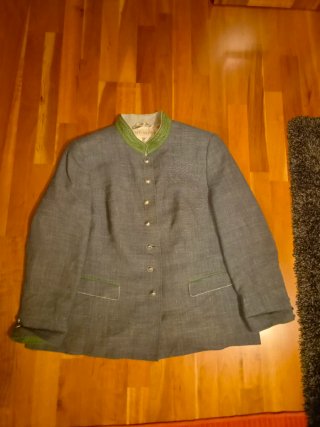 Chaqueta Austriaca Aisuraim Gris y Verde