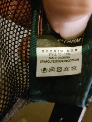 2 Gorras Goorin Bros. "Fly High" y "Cock"