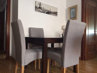 Conjunto 4 Sillas Comedor Tapizadas Gris