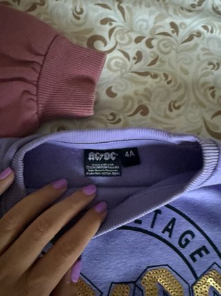 Sudadera Minnie Mouse Rosa Y sudadera ACDC