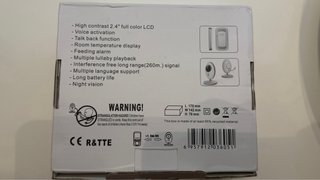 Vigilabebés Inalámbrico con Cámara VB605