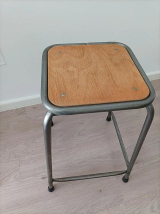 Taburete Vintage Tubular