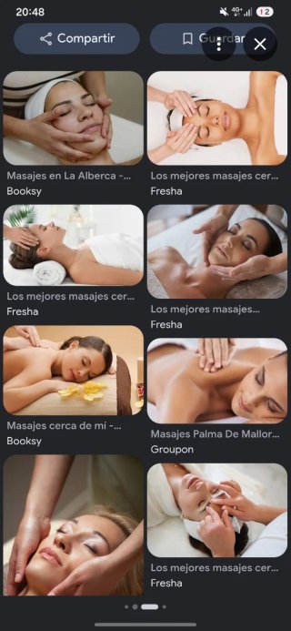 Masajes naturales para Mujeres
