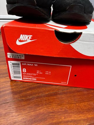 Zapatillas Nike Air Max 95 Negras