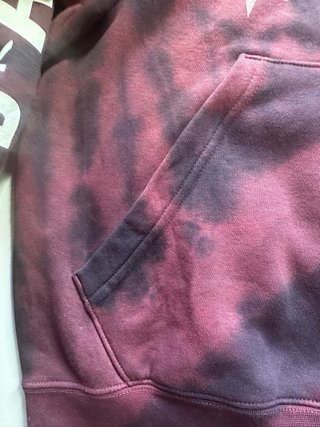 Sudadera Jordan Flight Tie Dye Burdeos XXL