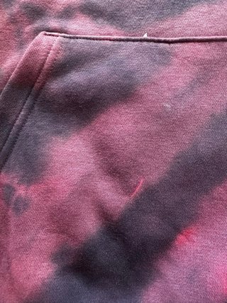 Sudadera Jordan Flight Tie Dye Burdeos XXL
