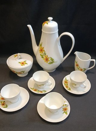 Set da caffè in porcellana