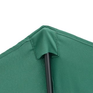 Sombrilla de Jardín Verde 269x138x236 cm