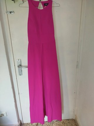 Vestido de fiesta rosa talla S