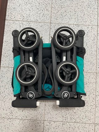Carrito de bebé plegable para viaje