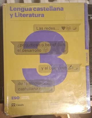 lengua castellana y literatura 3eso casals