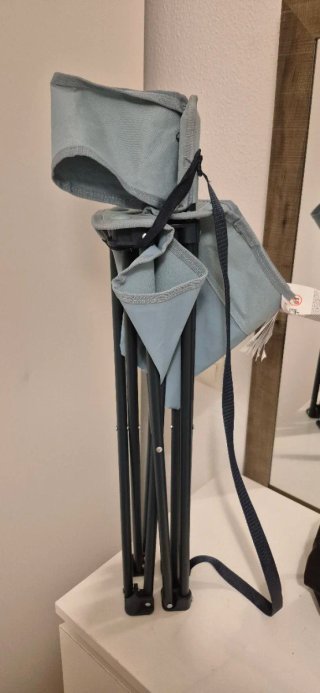 Silla Plegable Decathlon Azul