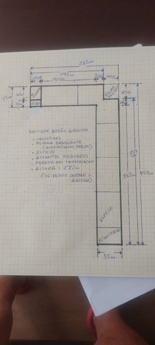 VESTIDOR DISEÑO EXPOSICION