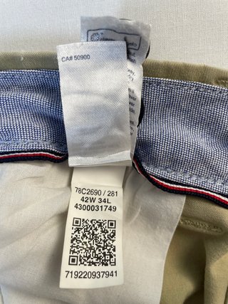 Pantalón Chino Tommy Hilfiger Beige