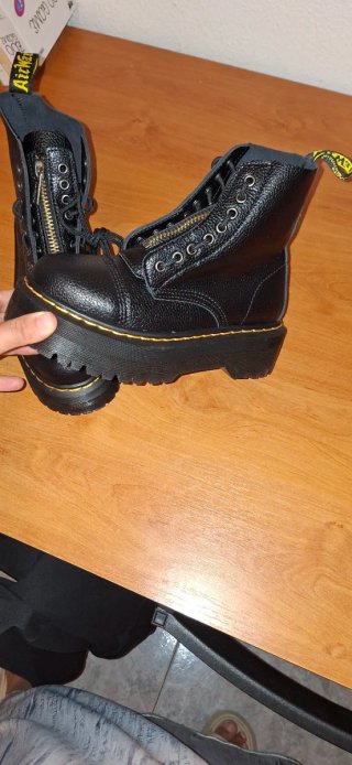 Botas Dr. Martens 1460 Cremallera Negra