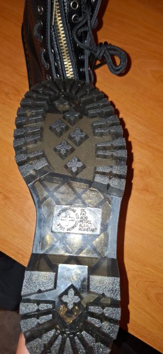 Botas Dr. Martens 1460 Cremallera Negra