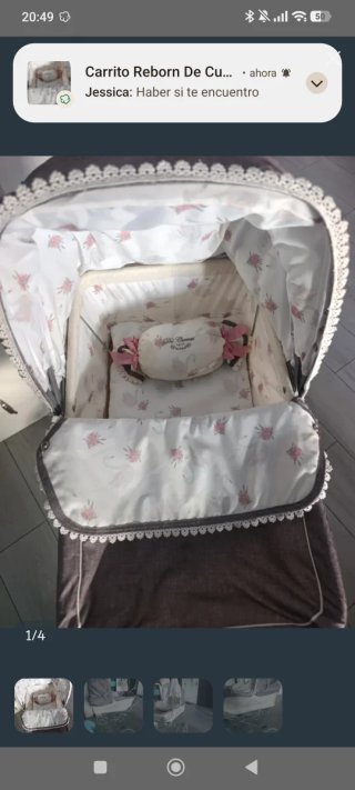 Carrito bebe reborn cuevas ,como nuevo