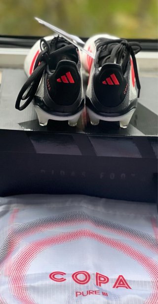 Adidas Copa Élite Botas Fútbol Blancas Rojas